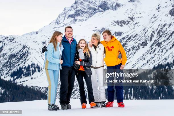 Prince Constantijn of The Netherlands, Princess Laurentien of The Netherlands, Countess Eloise of The Netherlands, Count Claus-Casimir of The...