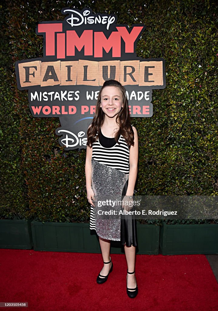 Ruby Matenko Actor Ruby Matenko attends the premiere of Disney's