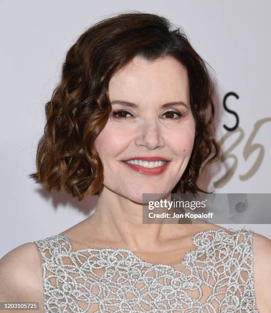 Geena Davis attends the Casting Society Of America's Artios Awards at The Beverly Hilton Hotel on January 30, 2020 in Beverly Hills, California.