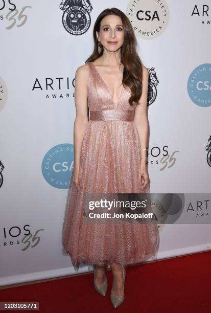 Marin Hinkle attends the Casting Society Of America's Artios Awards at The Beverly Hilton Hotel on January 30, 2020 in Beverly Hills, California.