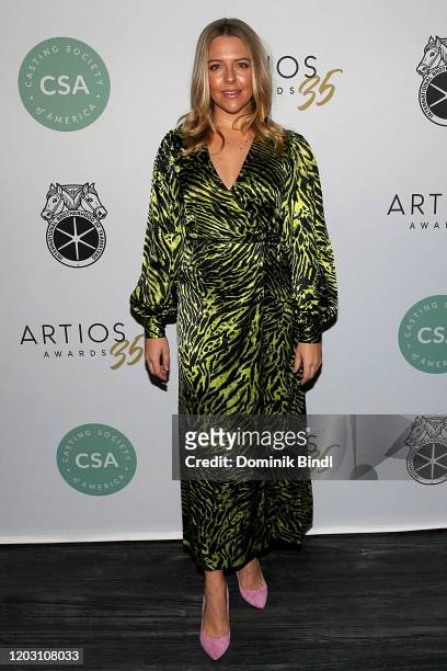Heléne Yorke attends the 35th Annual Artios Awards at Stage 48 on January 30, 2020 in New York City.