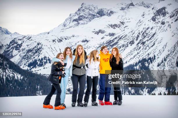 Princess Amalia of The Netherlands, Princess Alexia of The Netherlands, Princess Ariane of The Netherlands, Countess Eloise of The Netherlands, Count...