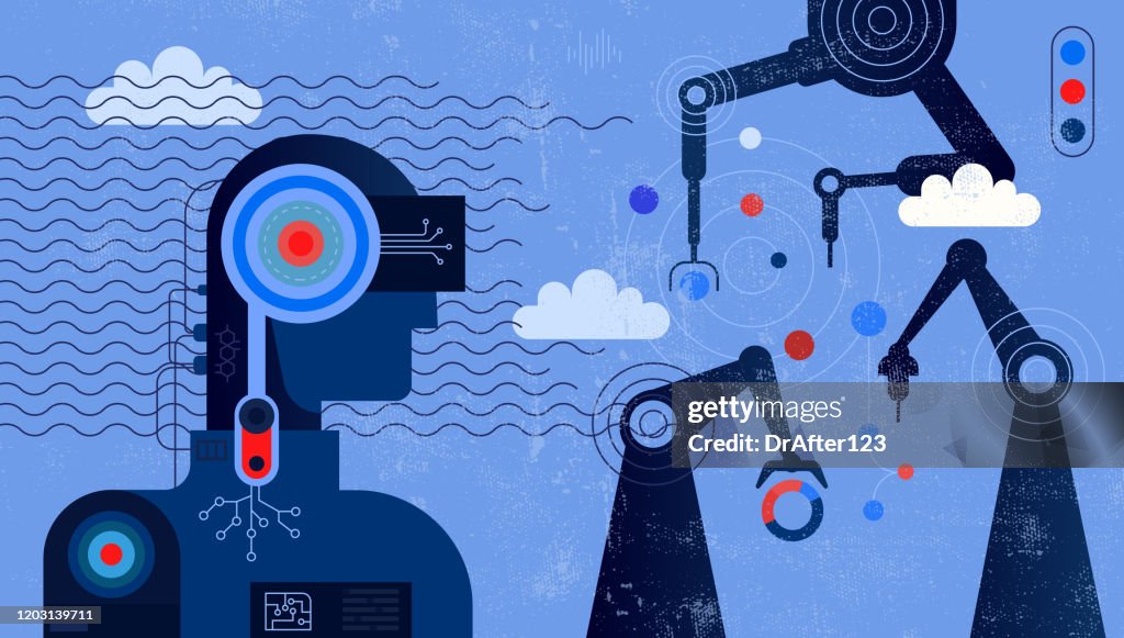 Artificial Intelligence Controlling Robotic Arms