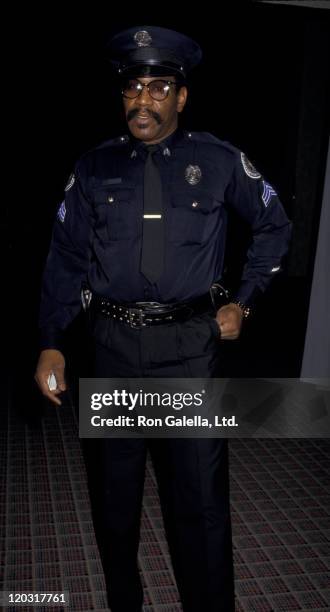 Actor Bubba Smith attends ShoWest '87 Convention on February 11, 1987 at Bally's Hotel and Casino in Las Vegas, Nevada.