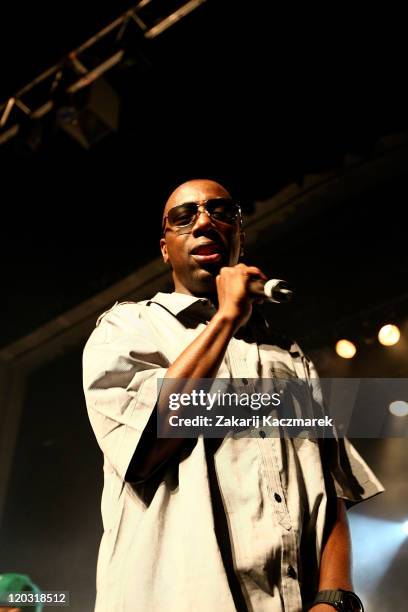 Inspectah Deck of the Wu -Tang Clan performs live on stage at the Enmore Theatre on August 4, 2011 in Sydney, Australia.