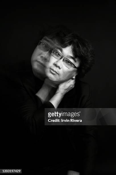 Director Bong Joon Ho is photographed for The Wrap Magazine on October 13, 2019 in Los Angeles, California. PUBLISHED IMAGE.