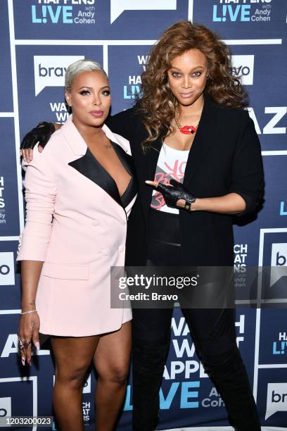 Episode 17034 -- Pictured: Eva Marcille, Tyra Banks --