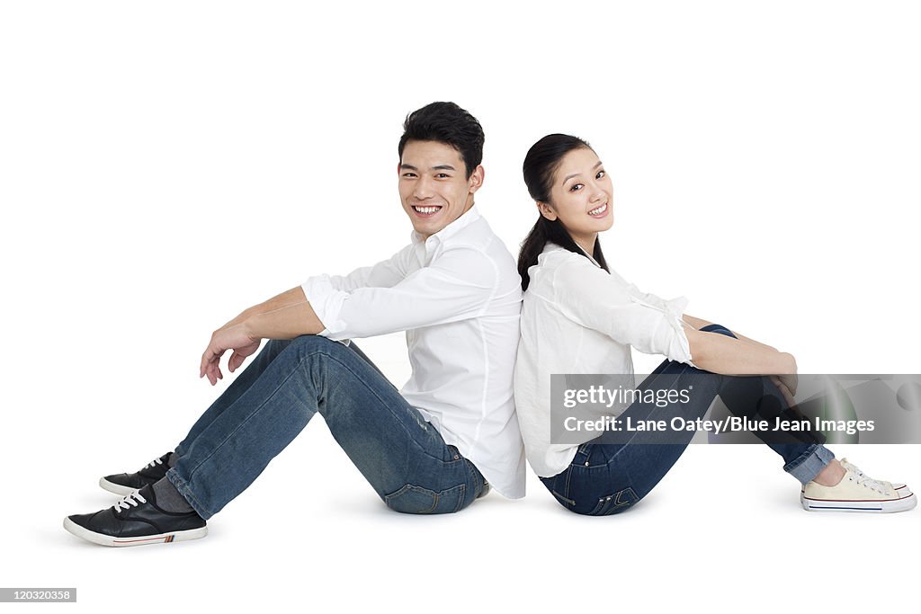 Happy young couple