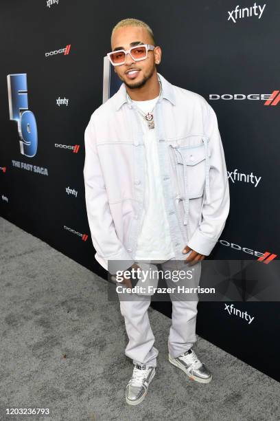 Ozuna attends Universal Pictures Presents The Road To F9 Concert and Trailer Drop on January 31, 2020 in Miami, Florida.