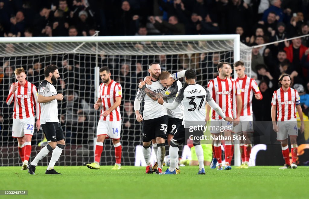 Derby County v Stoke City - Sky Bet Championship