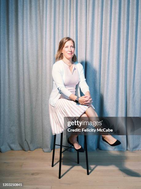 Technology executive and CEO of YouTube Susan Wojcicki is photographed for the Guardian on July 26, 2019 in London, England.