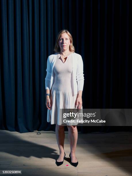 Technology executive and CEO of YouTube Susan Wojcicki is photographed for the Guardian on July 26, 2019 in London, England.