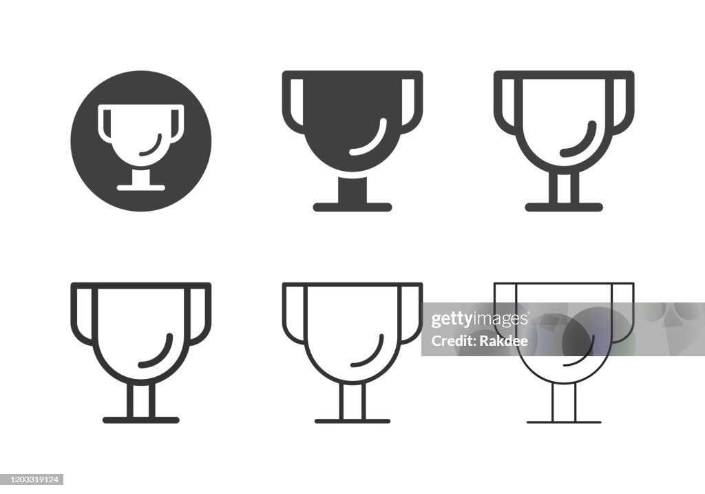 Iconos del Trofeo Dorado - Serie Múltiple