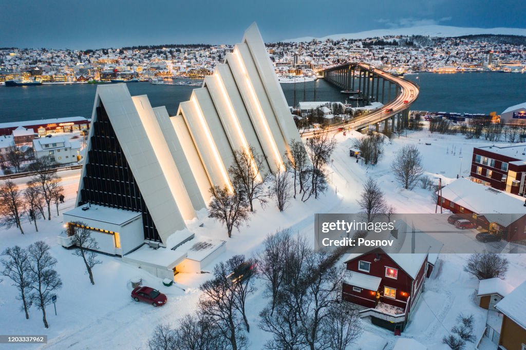 Arctic Cathedral And Tromso Bridge High Res Stock Photo Getty Images arctic-cathedral-and-tromso-bridge-high-res-stock-photo-getty-images