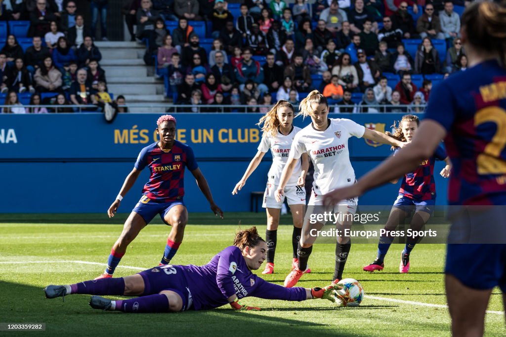 Women: FC Barcelona V Sevilla FC Femenino