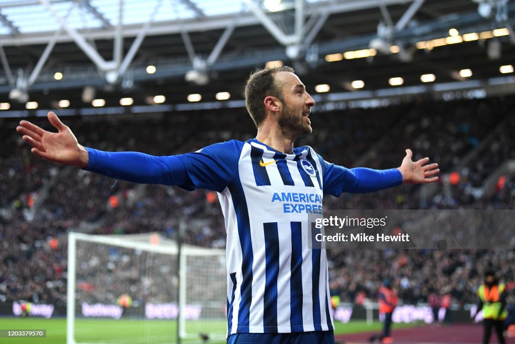 West Ham United v Brighton & Hove Albion - Premier League