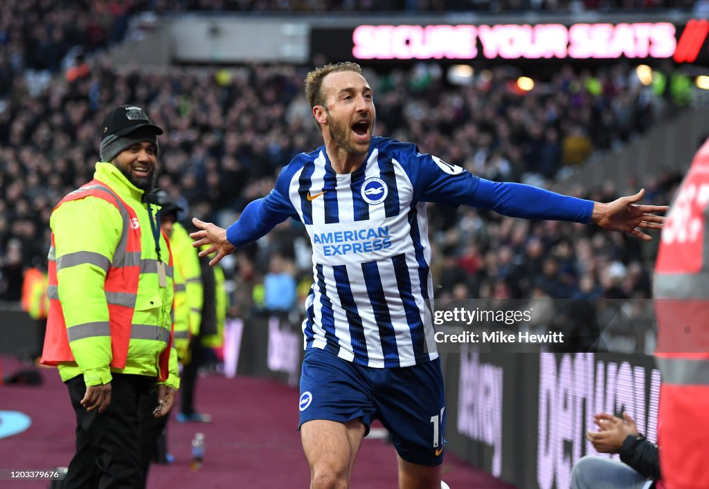 West Ham United v Brighton & Hove Albion - Premier League