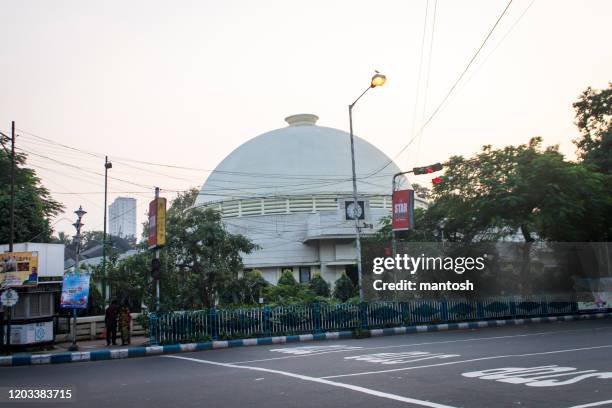 birla planetarium at kolkata, india - space planetarium stock pictures, royalty-free photos & images