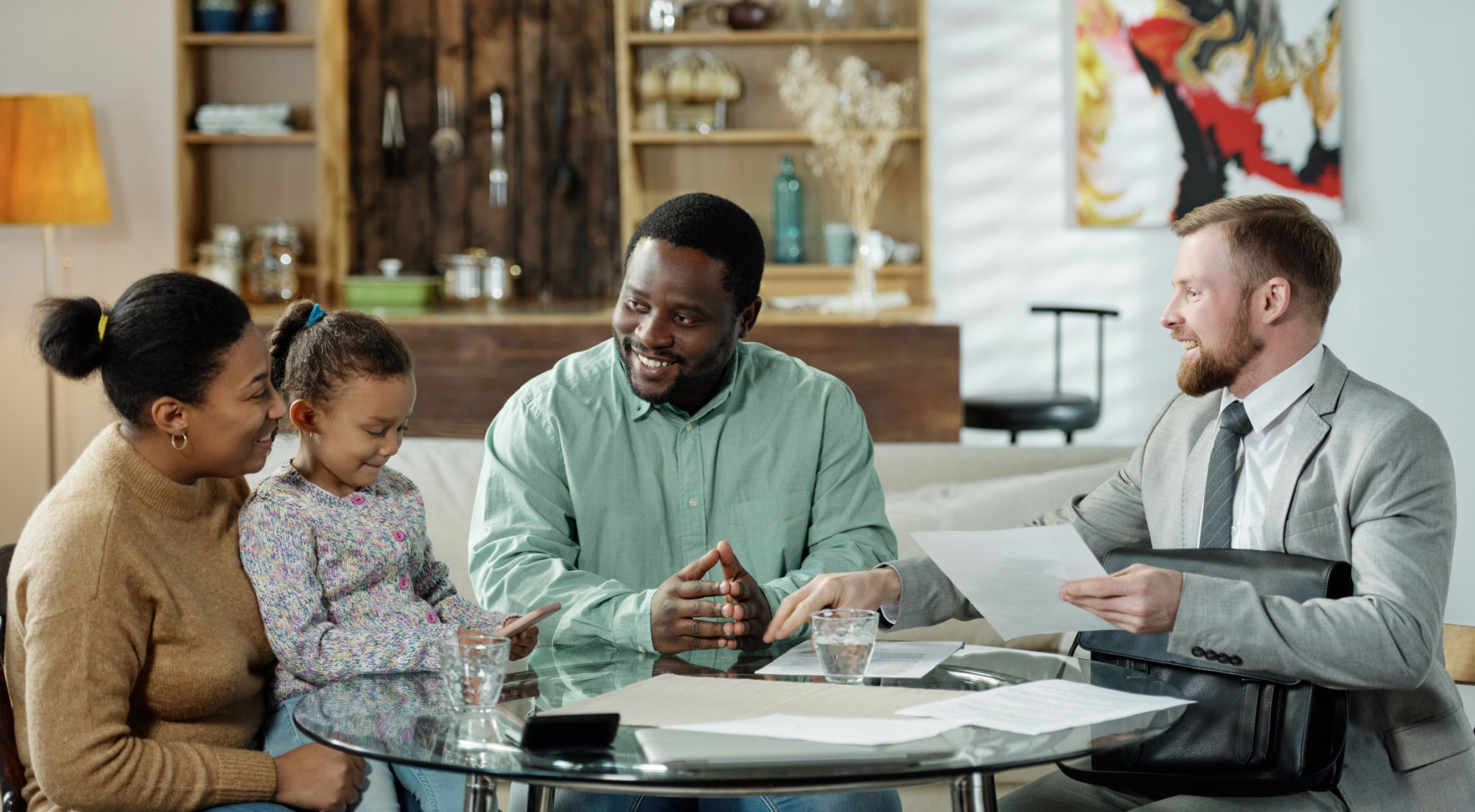family finance discussion