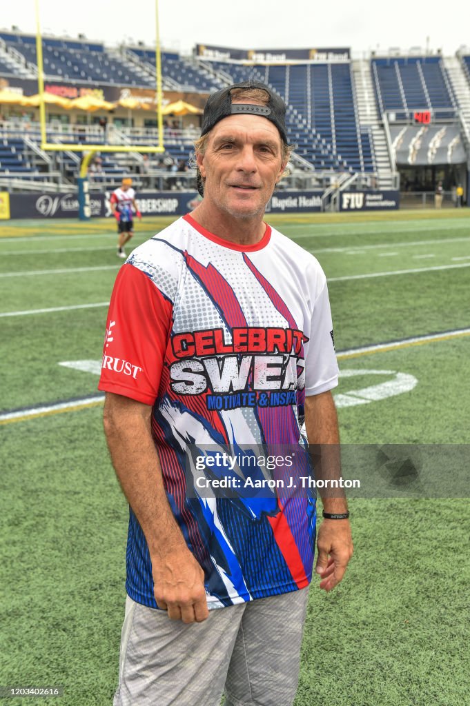 Celebrity Sweat Flag Football Game
