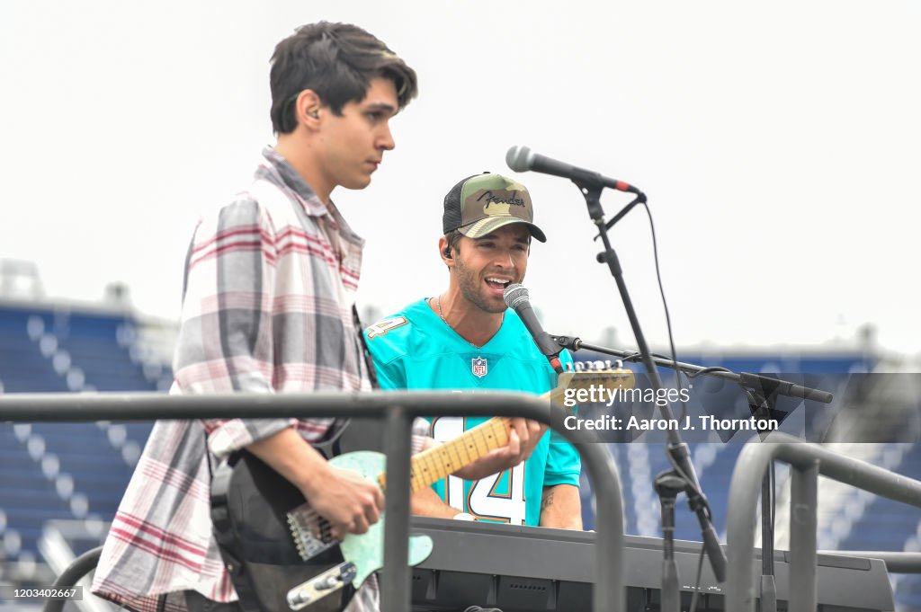Celebrity Sweat Flag Football Game