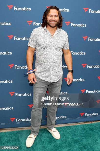 Johnny Damon attends Michael Rubin's Fanatics Super Bowl Party at Loews Miami Beach Hotel on February 01, 2020 in Miami Beach, Florida.