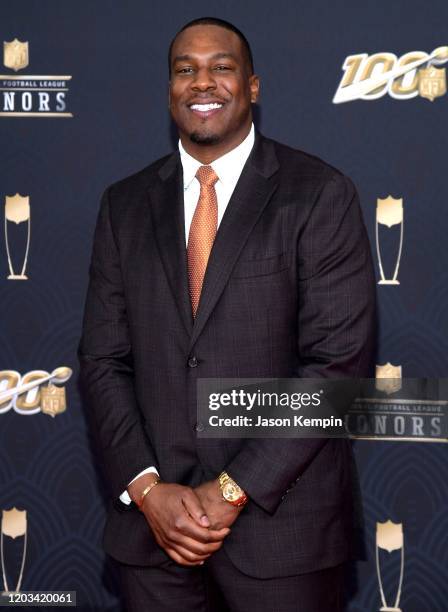 Antonio Gates attends the 9th Annual NFL Honors at Adrienne Arsht Center on February 01, 2020 in Miami, Florida.