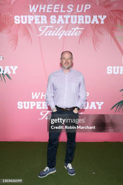 Rich Eisen at Wheels Up members-only Super Saturday Tailgate event on February 1, 2020 in Wynwood, Miami. The seventh-annual event featured a chalk...