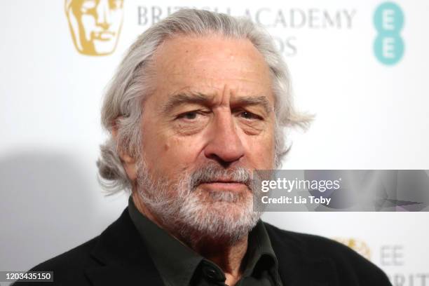 Robert De Niro attends the EE British Academy Film Awards 2020 Nominees' Party at Kensington Palace on February 01, 2020 in London, England.