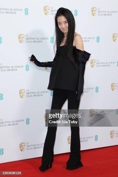 Vera Wang attends the EE British Academy Film Awards 2020 Nominees' Party at Kensington Palace on February 01, 2020 in London, England.