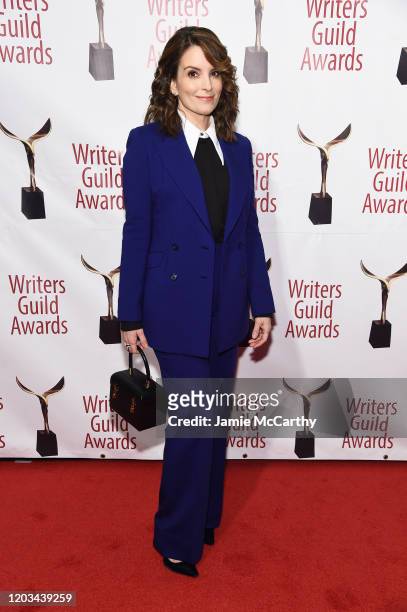 Tina Fey attends the 72nd Writers Guild Awards at Edison Ballroom on February 01, 2020 in New York City.