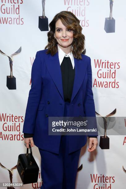 Tina Fey attends the 72nd Annual Writers Guild Awards at Edison Ballroom on February 01, 2020 in New York City.