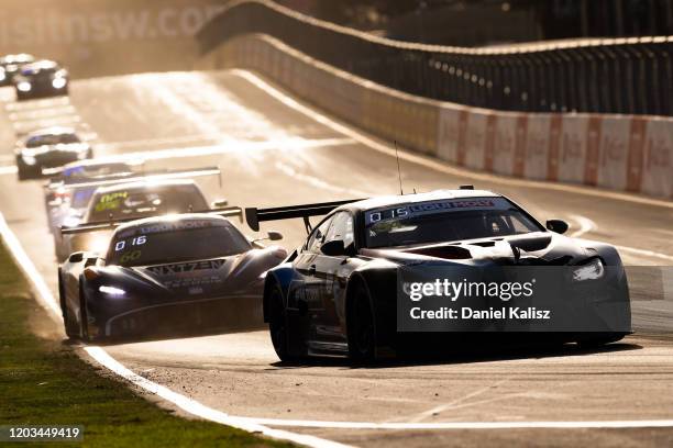 Chaz Mostert of Walkenhorst Motorsport competes during the 2020 Bathurst 12 Hour at Mount Panorama on February 01, 2020 in Bathurst, Australia.