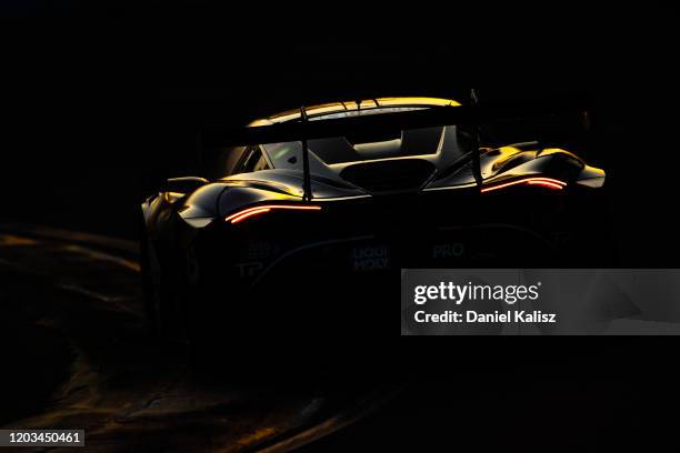 Ben Barnicoat of 5Racing/EMA Racing competes during the 2020 Bathurst 12 Hour at Mount Panorama on February 01, 2020 in Bathurst, Australia.