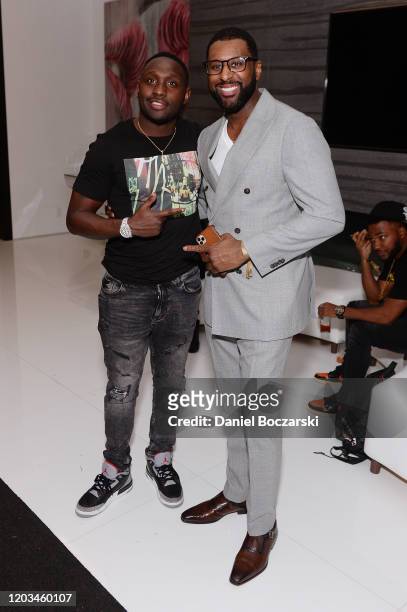 Quincy Payton and Marquay Baul attend Lil Wayne's "Funeral" album release party on February 01, 2020 in Miami, Florida.