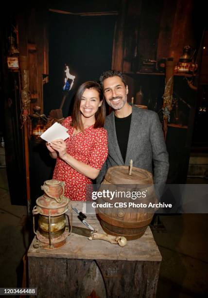 Survivor: Winners at War Premiere Party" - Pictured: Parvati Shallow and Ethan Zohn. Survivor celebrated 20 Years with a premiere event like never...