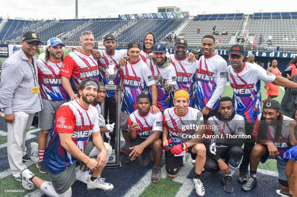Celebrity Sweat Flag Football Game