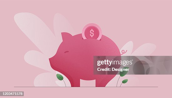 Design Save Money Save Money Concept Vector Illustration Flat Modern Design For Web Page ...