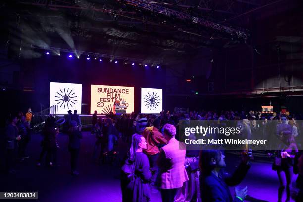 View of the venue during the 2020 Sundance Film Festival Awards Night Party at Basin Recreation Field House on February 01, 2020 in Park City, Utah.