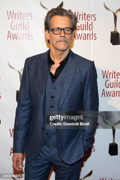 Kevin Bacon attends the 72nd Writers Guild Awards at Edison Ballroom on February 01, 2020 in New York City.