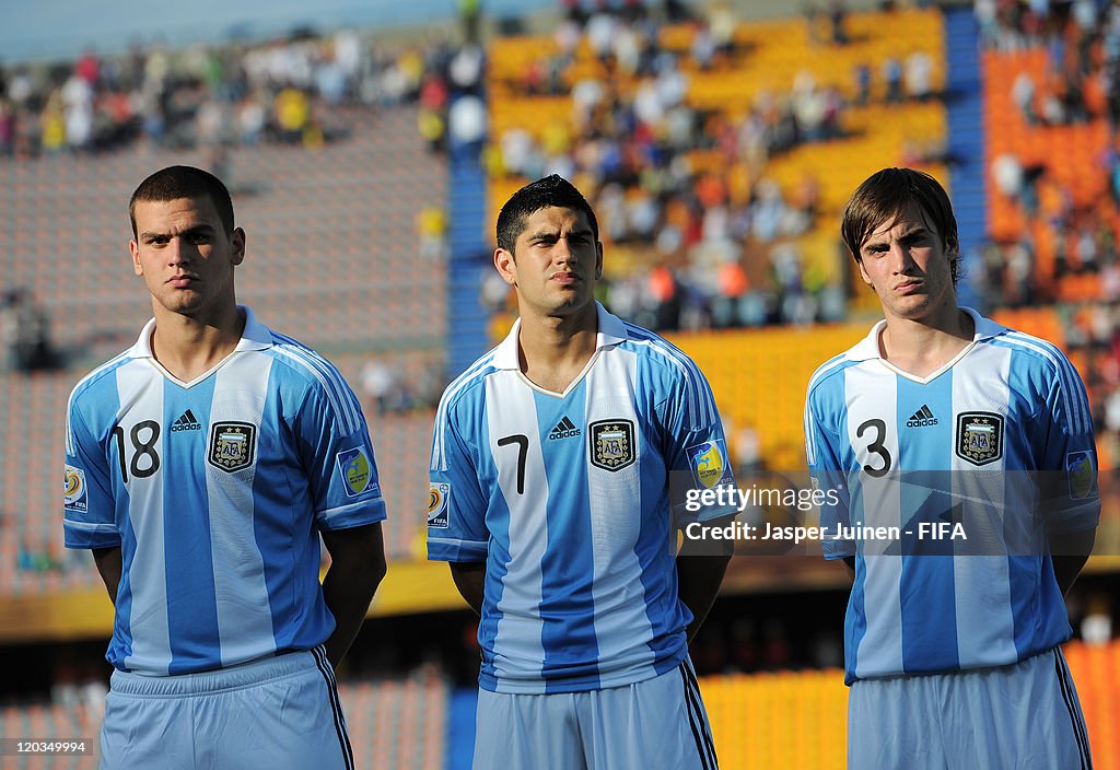 Argentina v Korea DPR: Group F - FIFA U-20 World Cup Colombia 2011