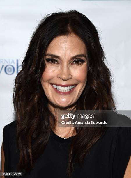 Actress Teri Hatcher attends the "Don't Tell My Mother!" Comedy Event at Candela La Brea on February 01, 2020 in Los Angeles, California.