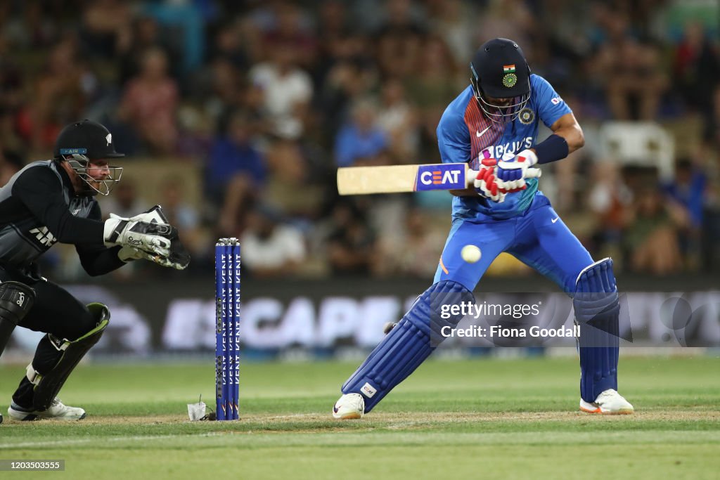 New Zealand v India - T20: Game 5