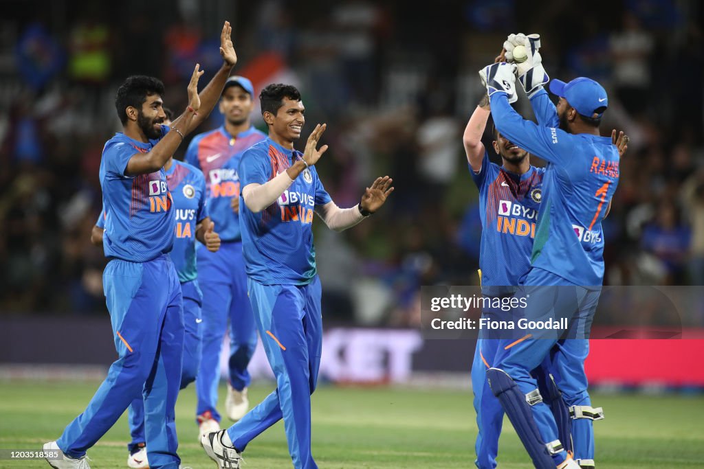 New Zealand v India - T20: Game 5