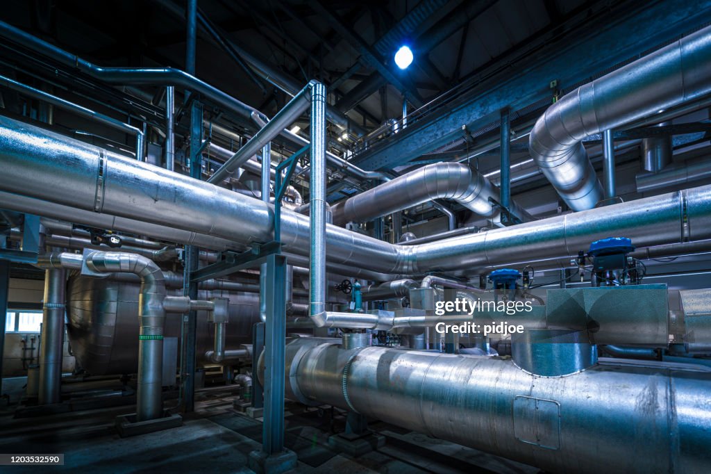 Detail of chemical plant