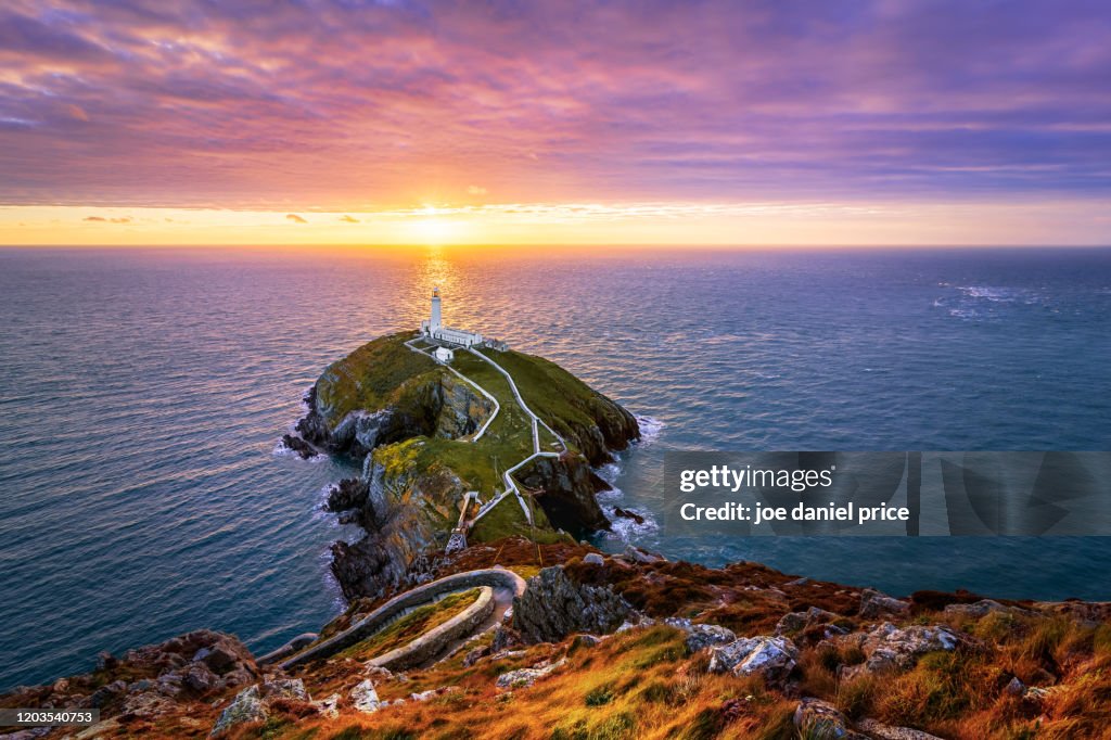 South Stack Lighthouse, Holyhead, Anglesey, Wales