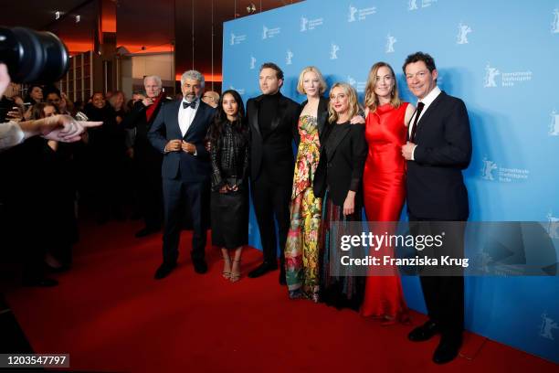 Soraya Heidari, Jai Courtney, Cate Blanchett, Asher Keddie, Yvonne Strahovski, Dominic Yvonne Strahovski arrives for the "Stateless" premiere during...