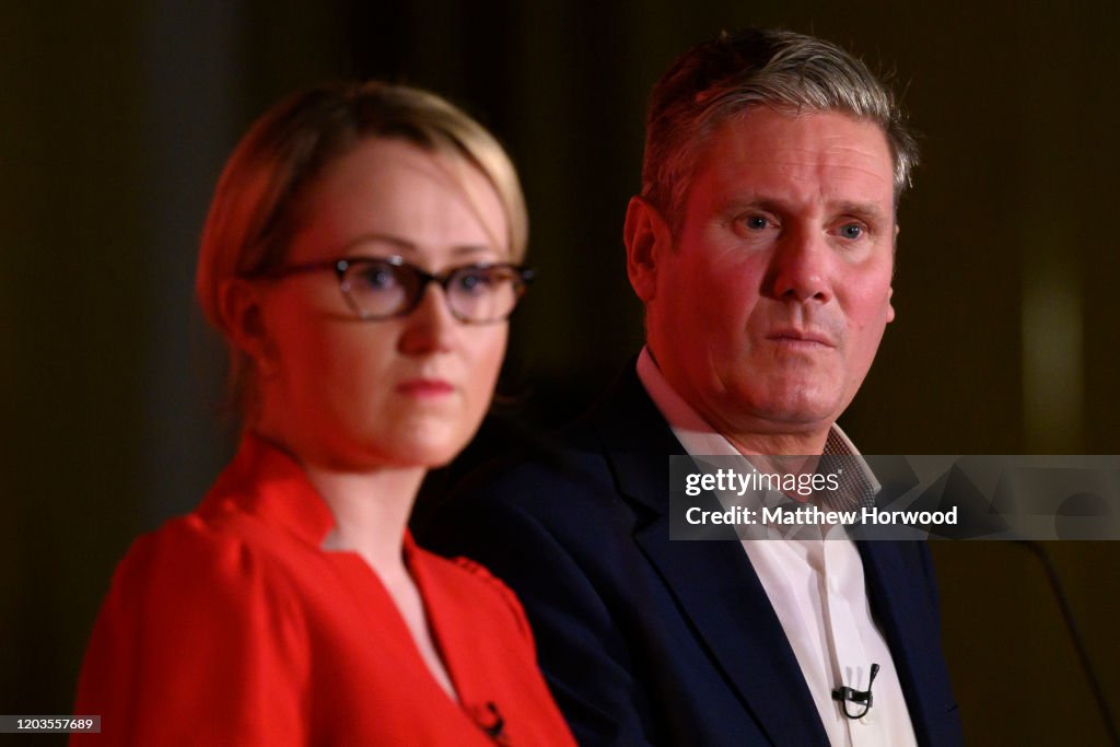 Labour Leadership Hustings Held In Cardiff