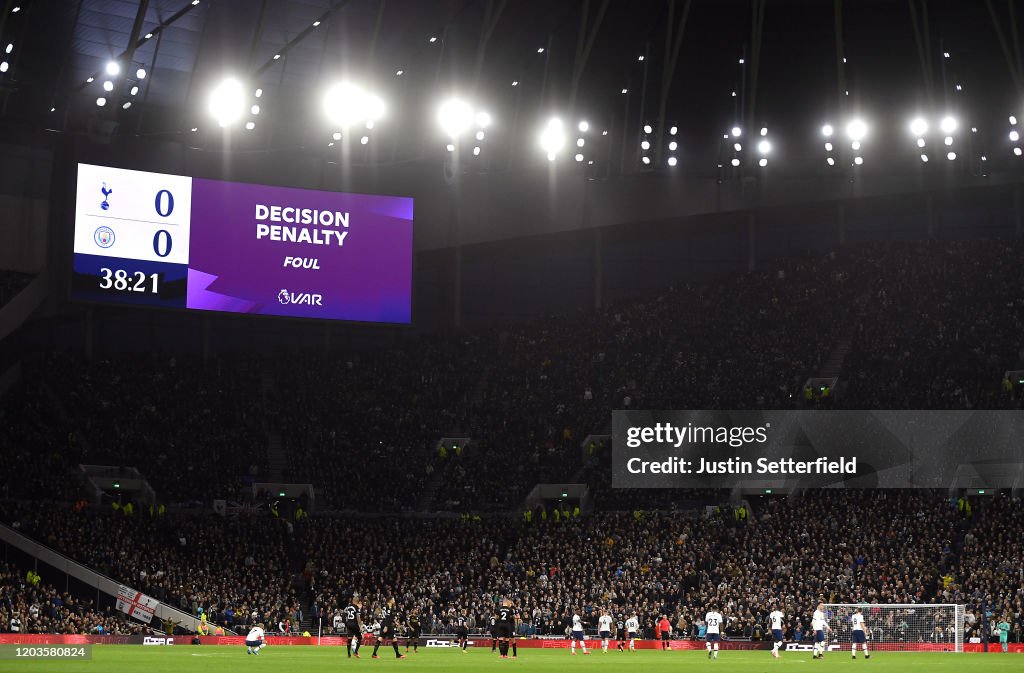 Tottenham Hotspur v Manchester City - Premier League