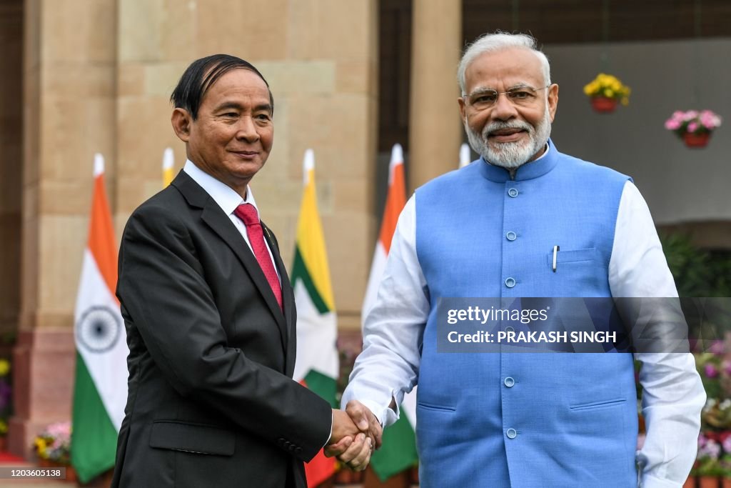 INDIA-MYANMAR-POLITICS-DIPLOMACY